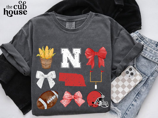 Nebraska • Football Collage (0140)