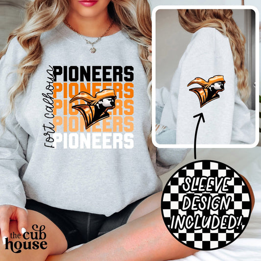 Fort Calhoun • Stacked Pioneers w/ Logo (158)