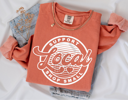 SMALL BUSINESS • LOCAL (WHITE TEXT)