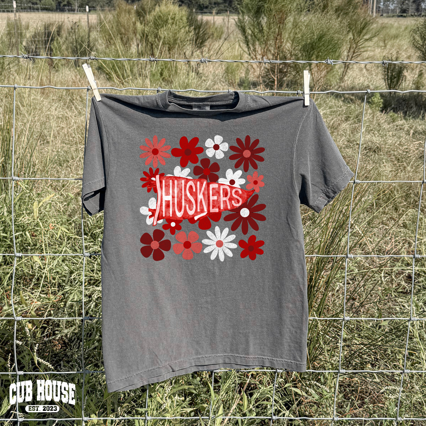 Nebraska • Floral Flag (0299)