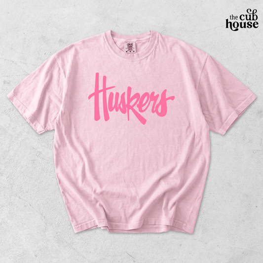 Nebraska • Pink Script (0274)