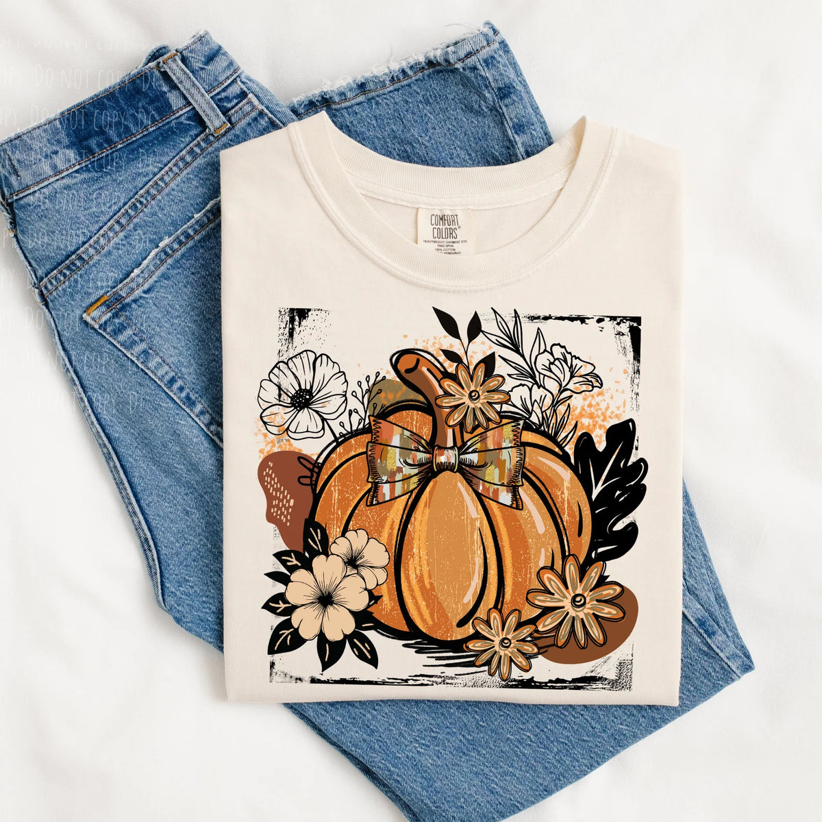 Fall + Halloween •  Pumpkin Flowers