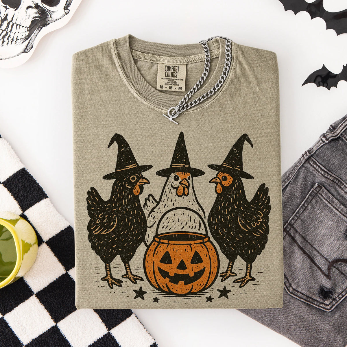 Fall + Halloween •  Chickens
