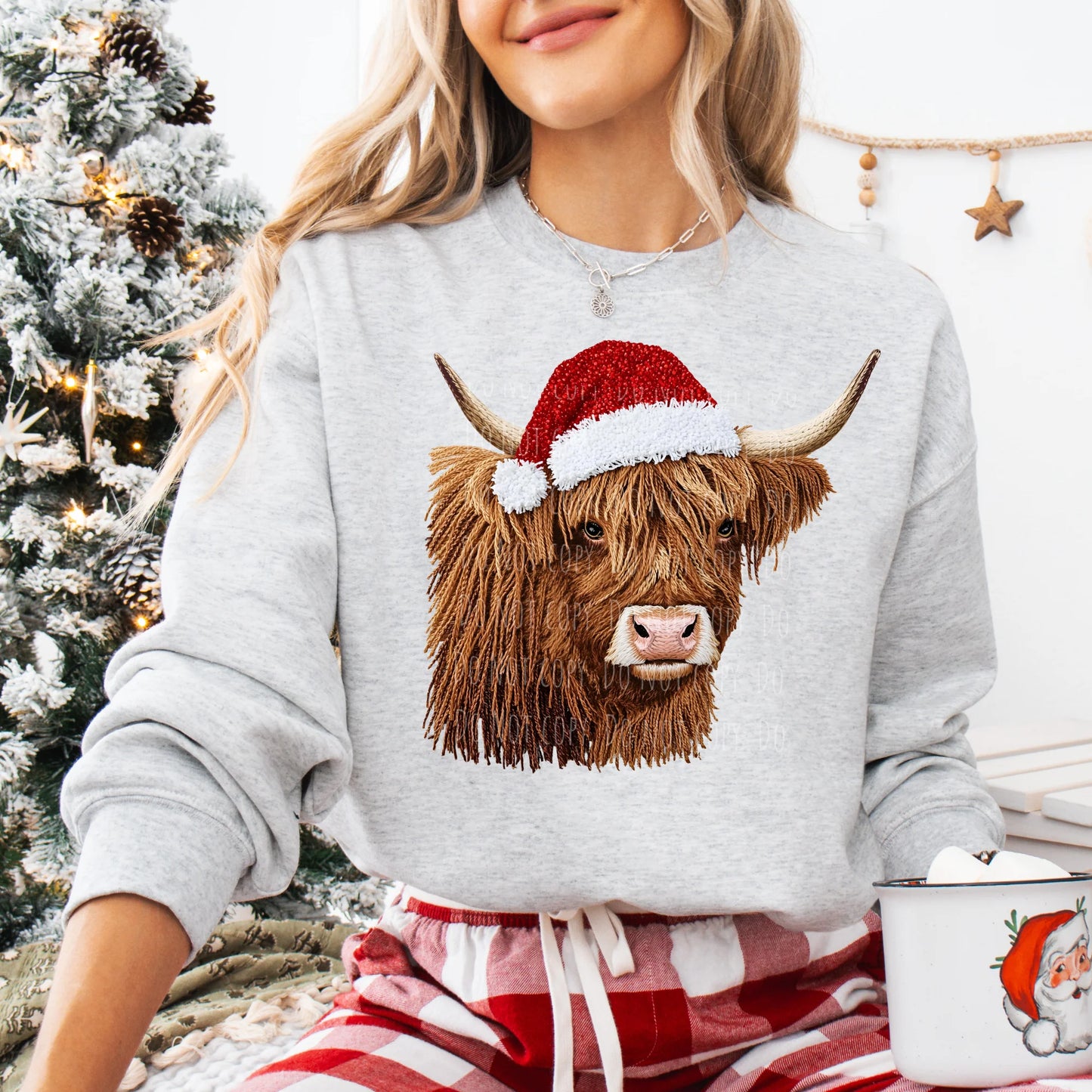 Christmas • Faux Yarn Highland