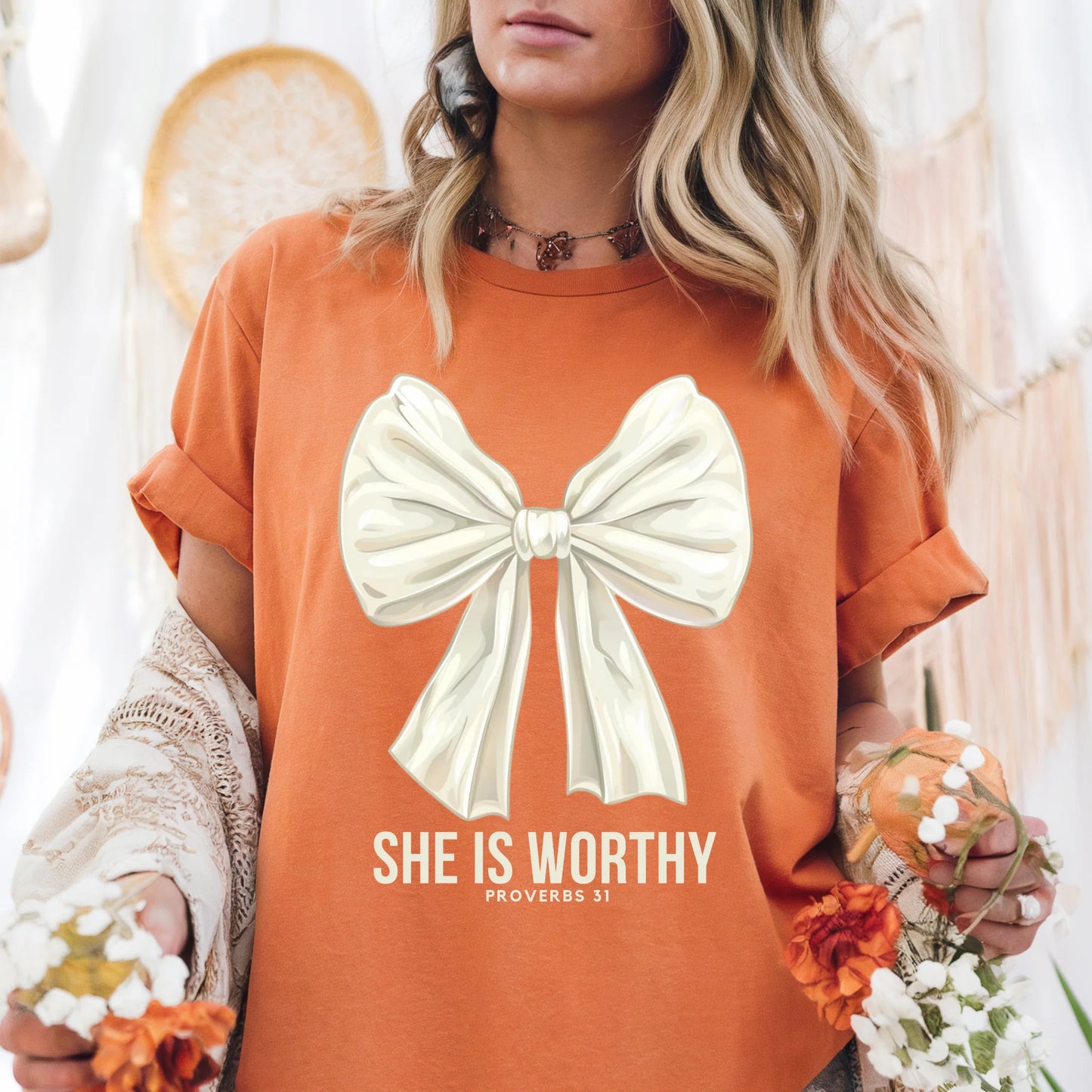 FAITH & INSPIRATION • SHE IS WORTHY