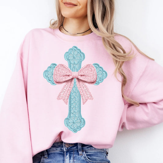 FAITH & INSPIRATION • FAUX CROCHET CROSS