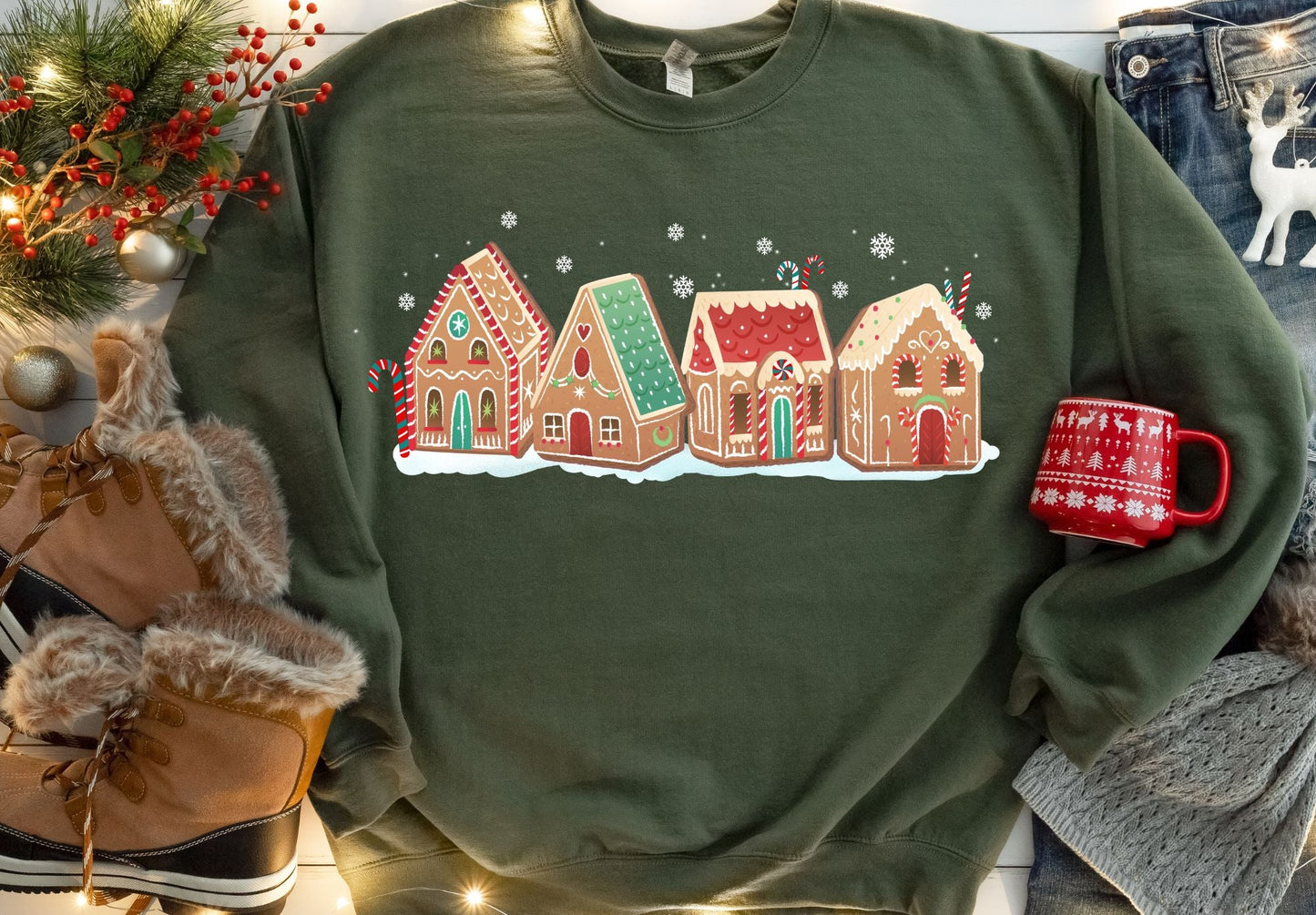 CHRISTMAS & WINTER • GINGERBREAD HOUSES