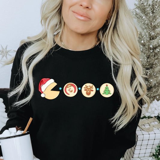 CHRISTMAS & WINTER • PACMAN COOKIES