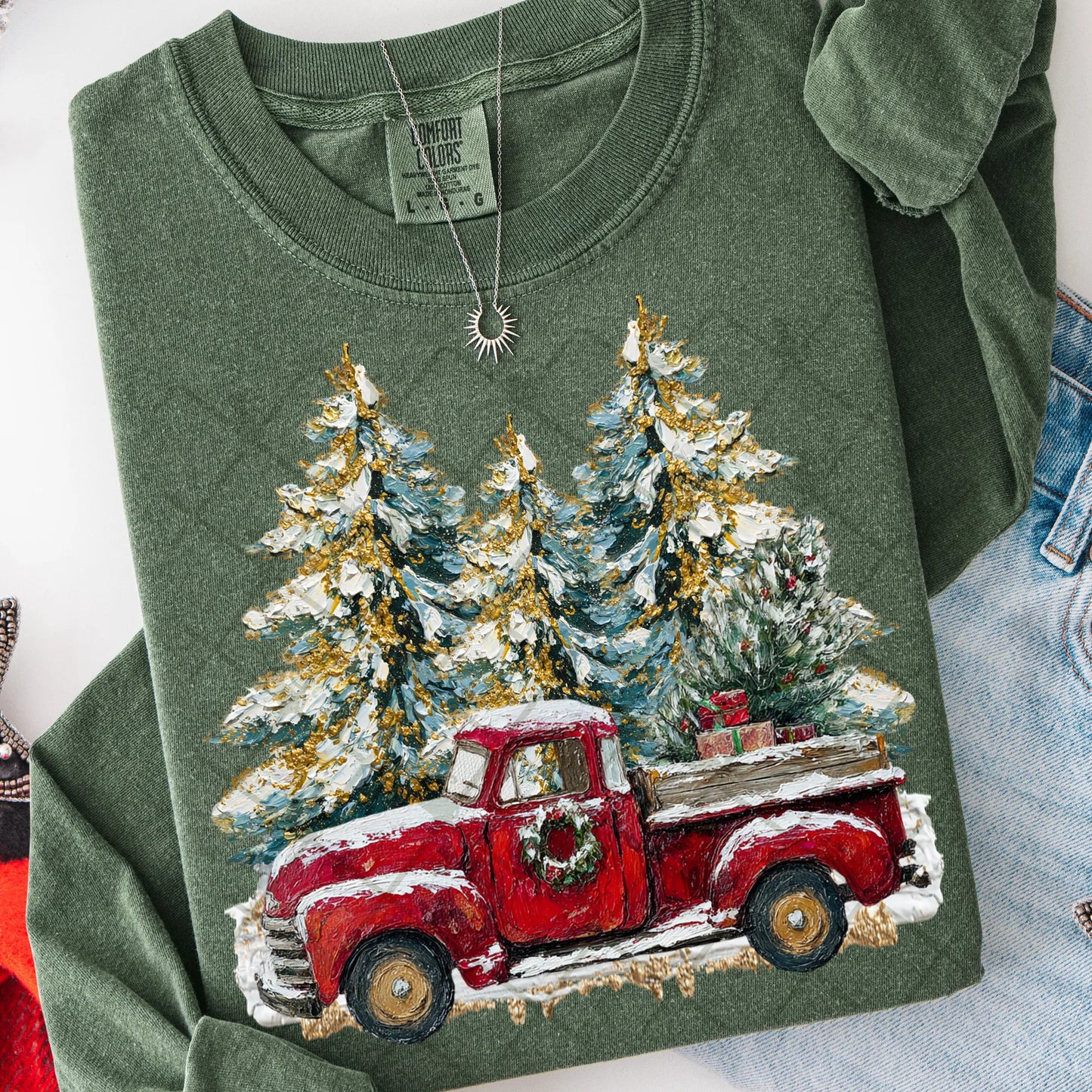 Christmas • Painted Scenery