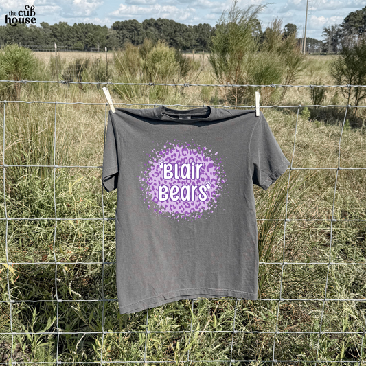 Blair Bears • Purple Cheetah Splatter (0214)