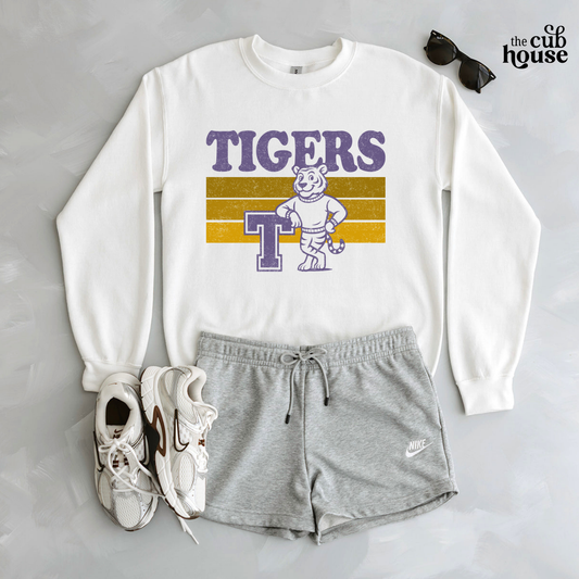 Tekamah-Herman • Tigers Retro Mascot (0270)