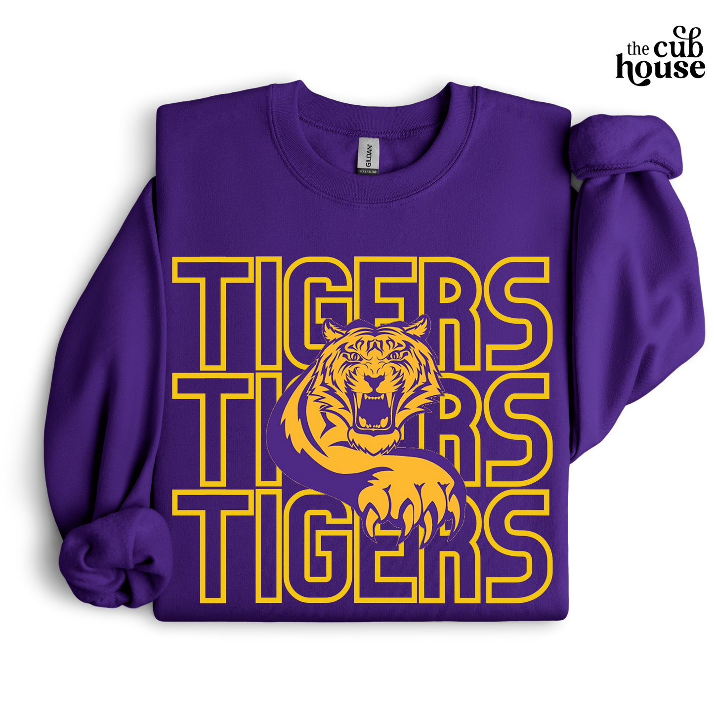 Tekamah-Herman • Stacked Tigers w/ Logo (0272)